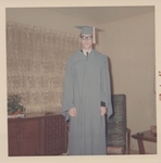 My dad, high school graduation, 1967
