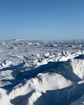 Ice Ridges in Frobisher Bay, Nunavut