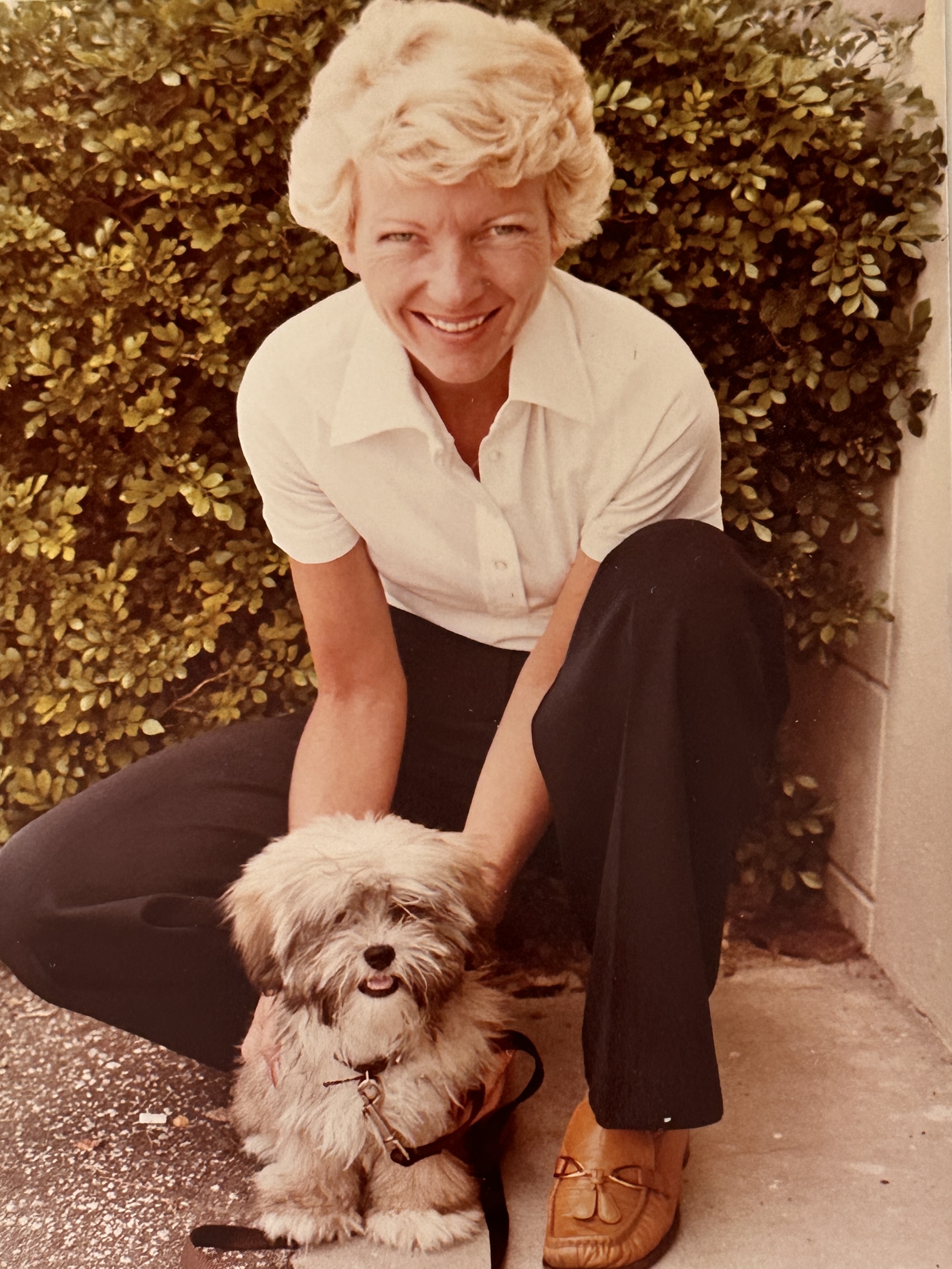 Carole and her baby “Ruffles”