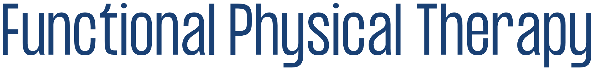 Functional Physical Therapy