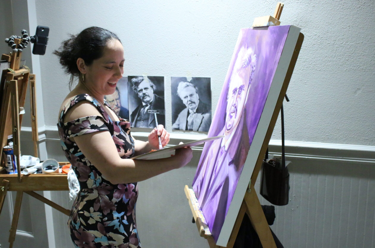 We will showcase the art of our students and their talented teacher