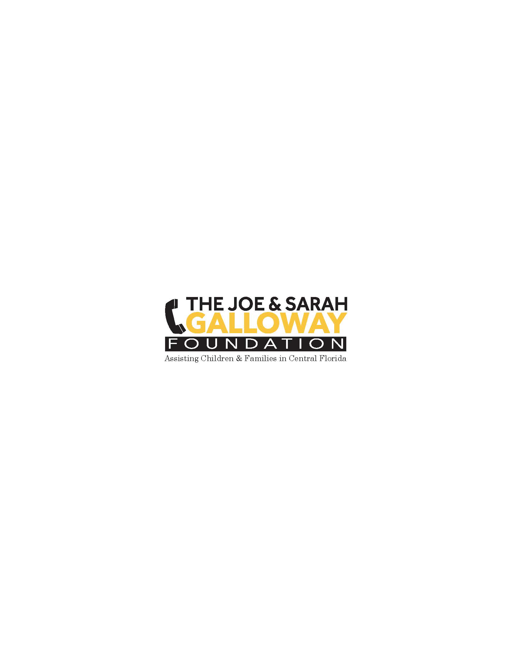 The Joe & Sarah Galloway Foundation