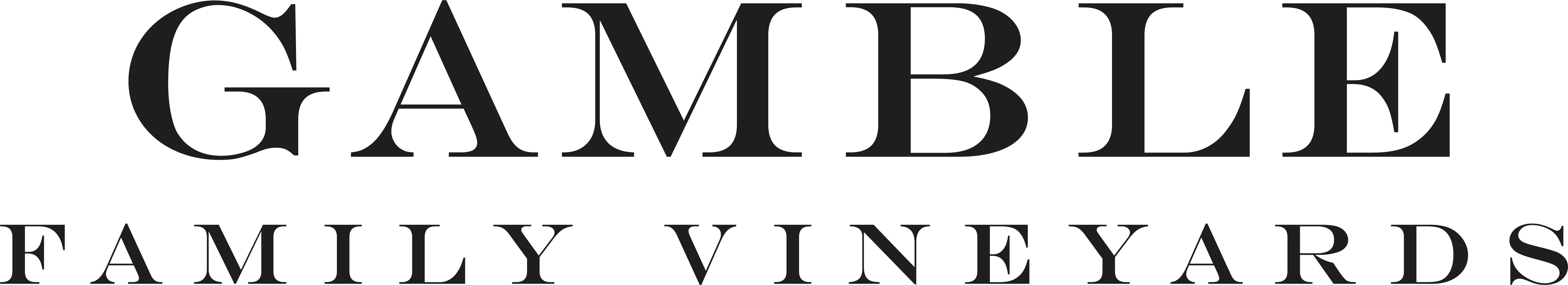 Gamble Family Vinyards