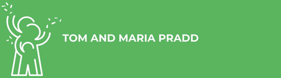 Tom and Maria Pradd