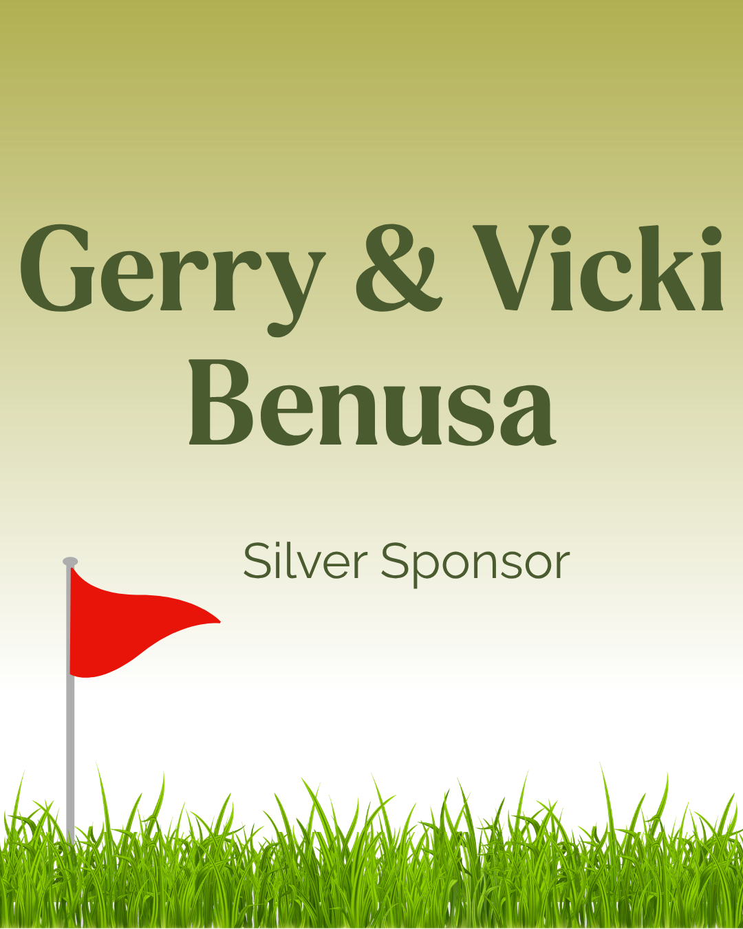Gerry & Vicki Benusa | Silver Sponsor 