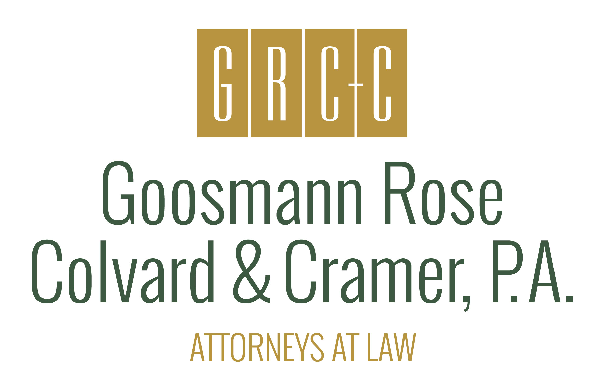 Goosmann Rose Colvard & Cramer, P.A. - Spare Sponsor- $1,000