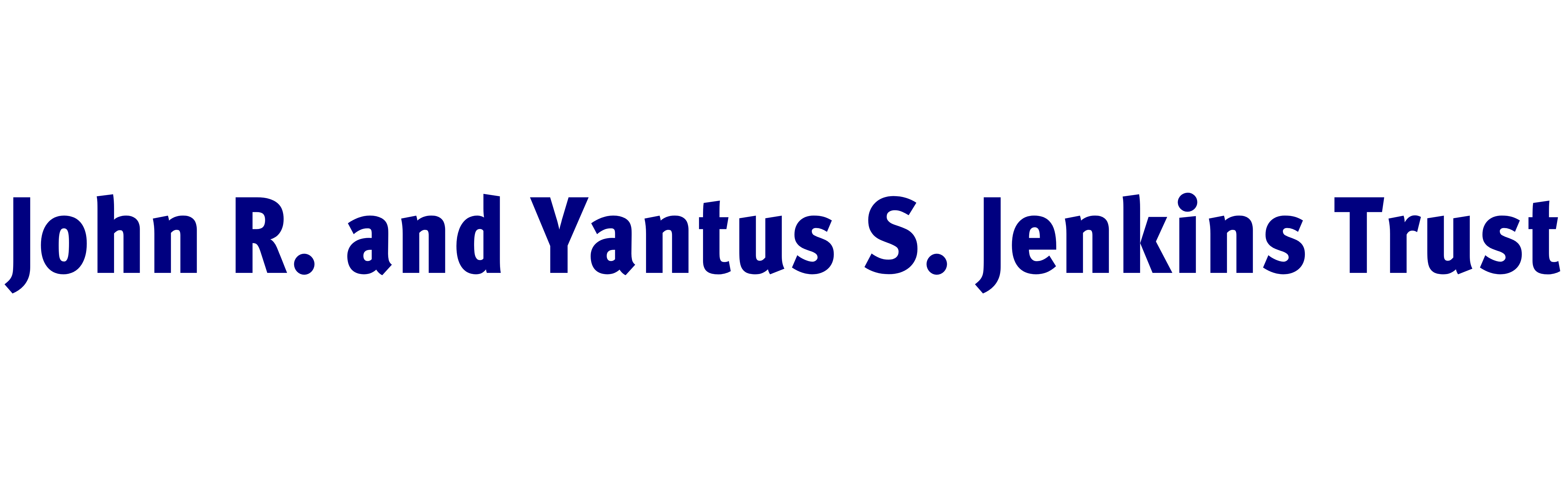 John R. and Yantus S. Jenkins Trust