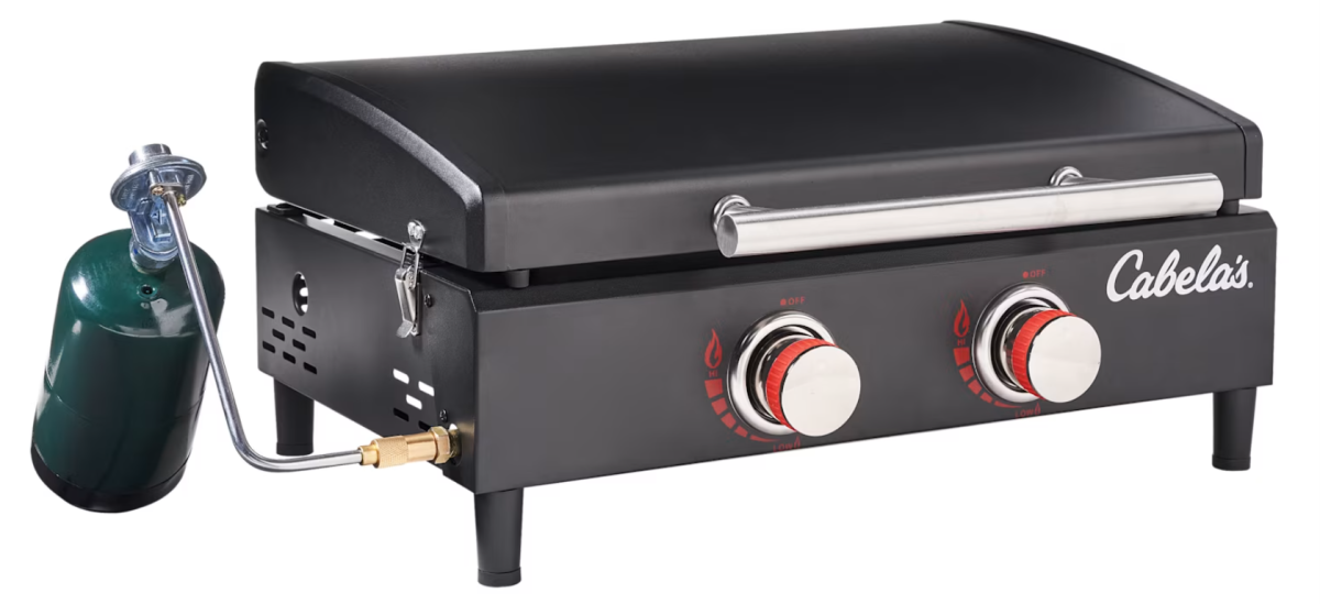 WIN this 2-Burner Tabletop Griddle!