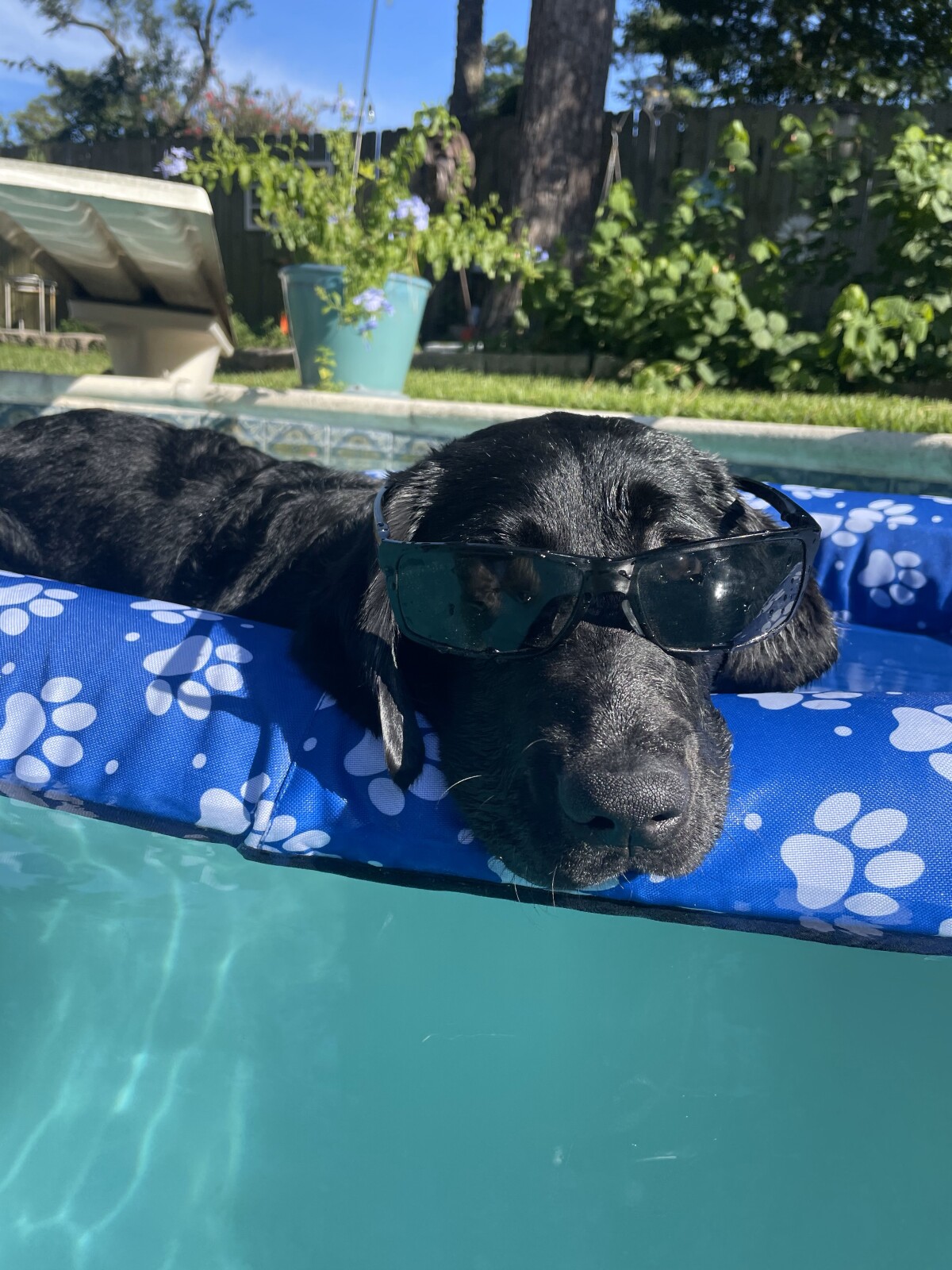 Enjoying some time off from training!