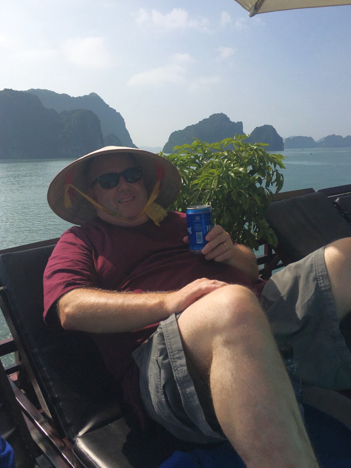 Relaxing on Ha Long Bay