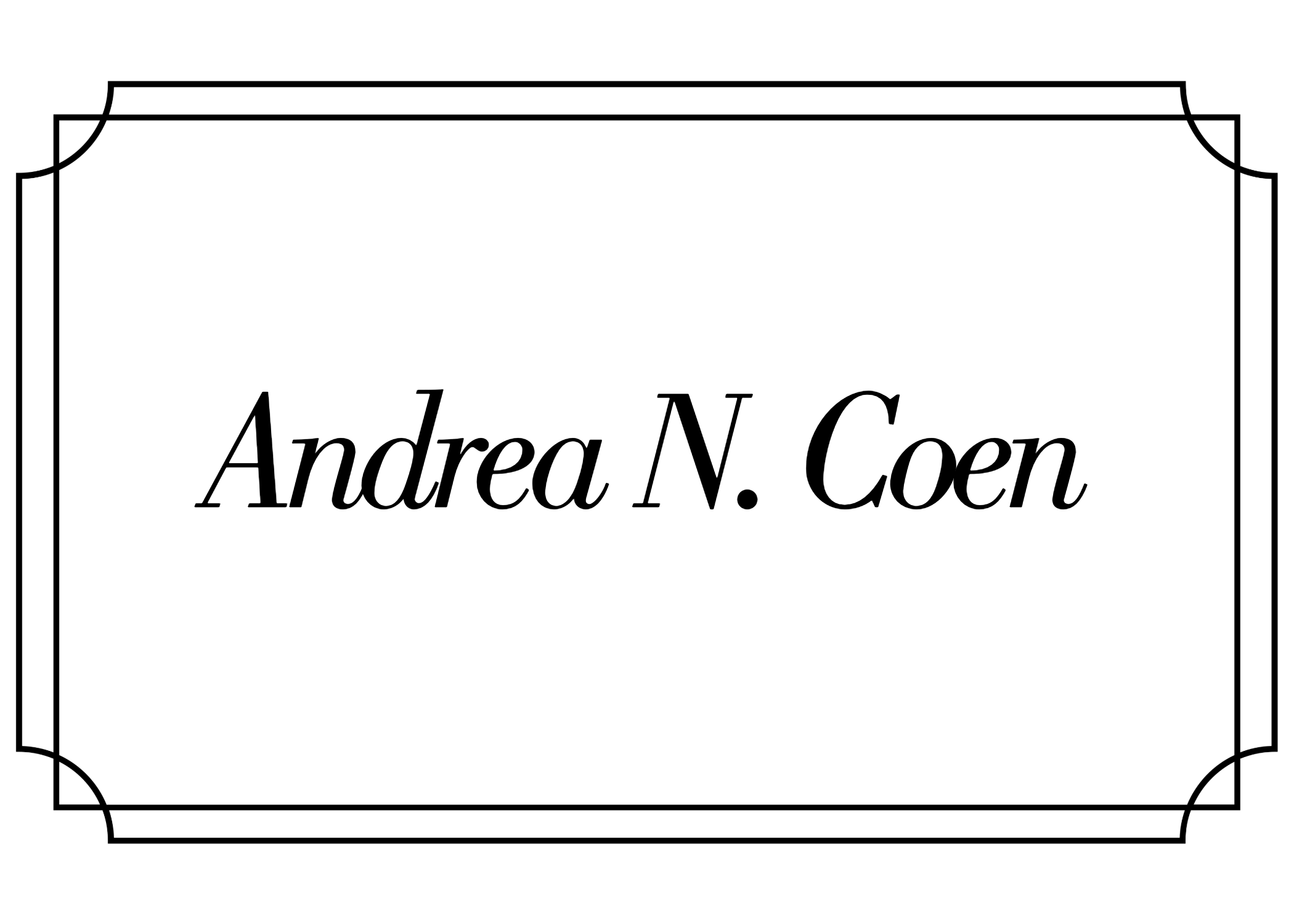 Andrea N. Coen
