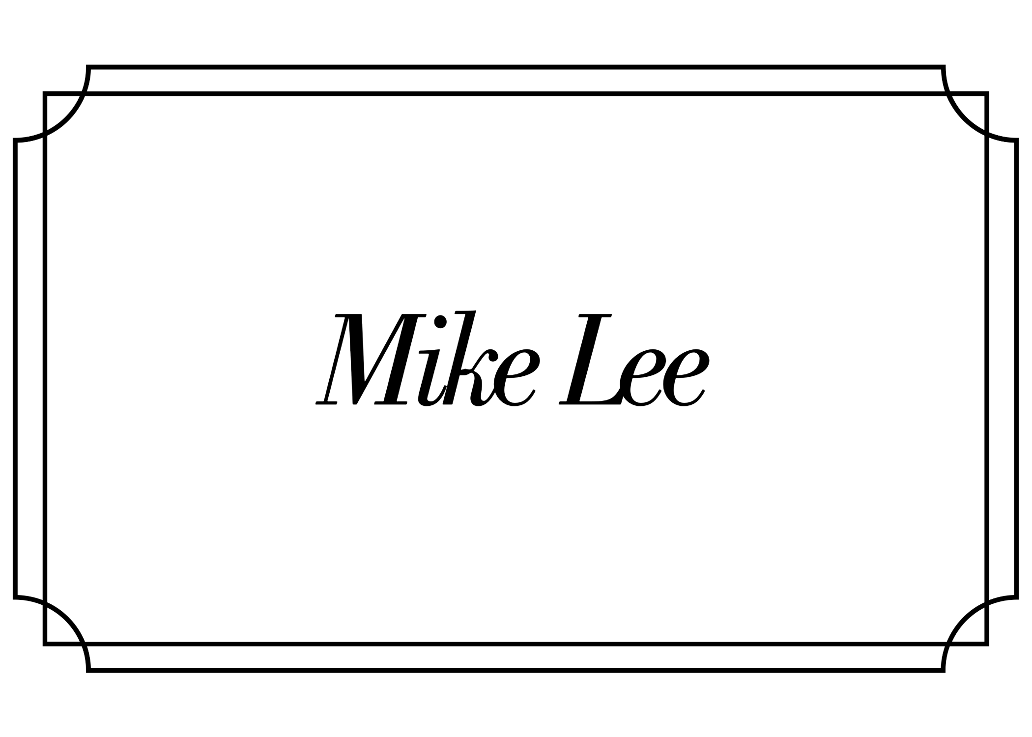Michael Lee