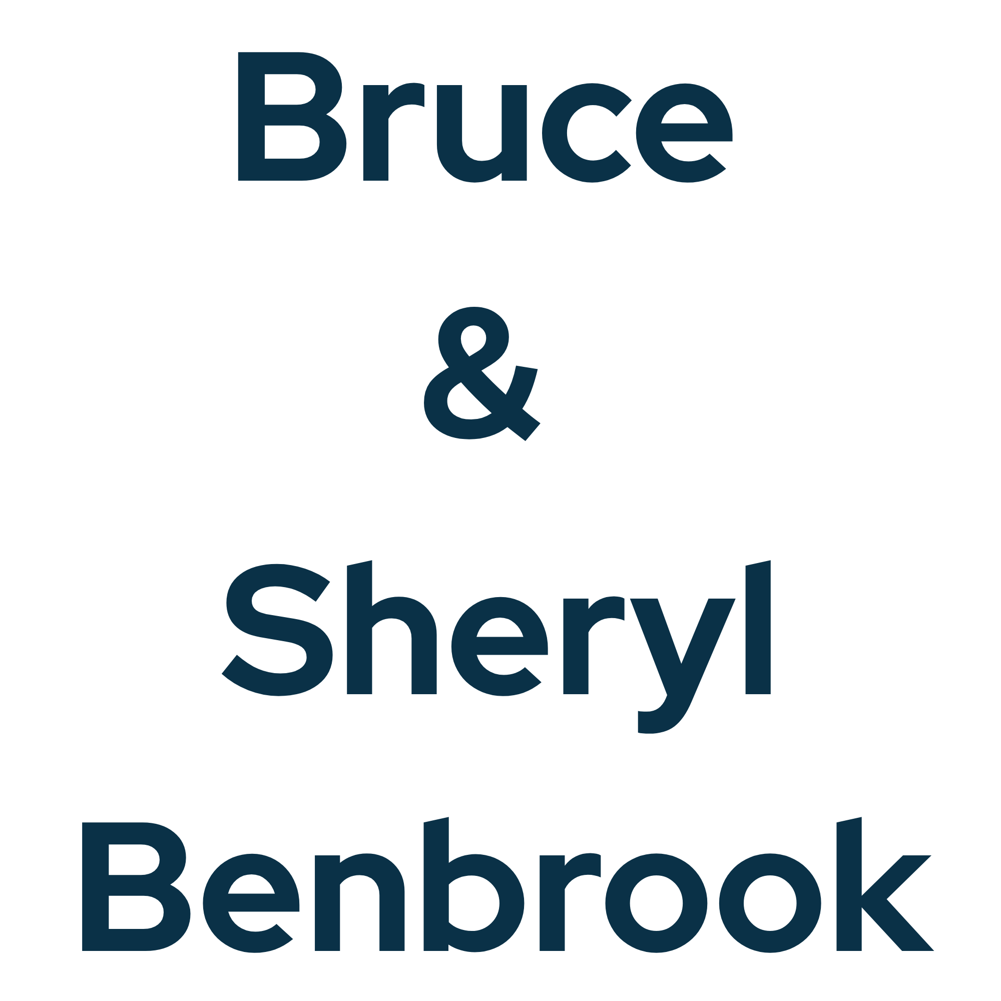 Bruce & Sheryl Benbrook
