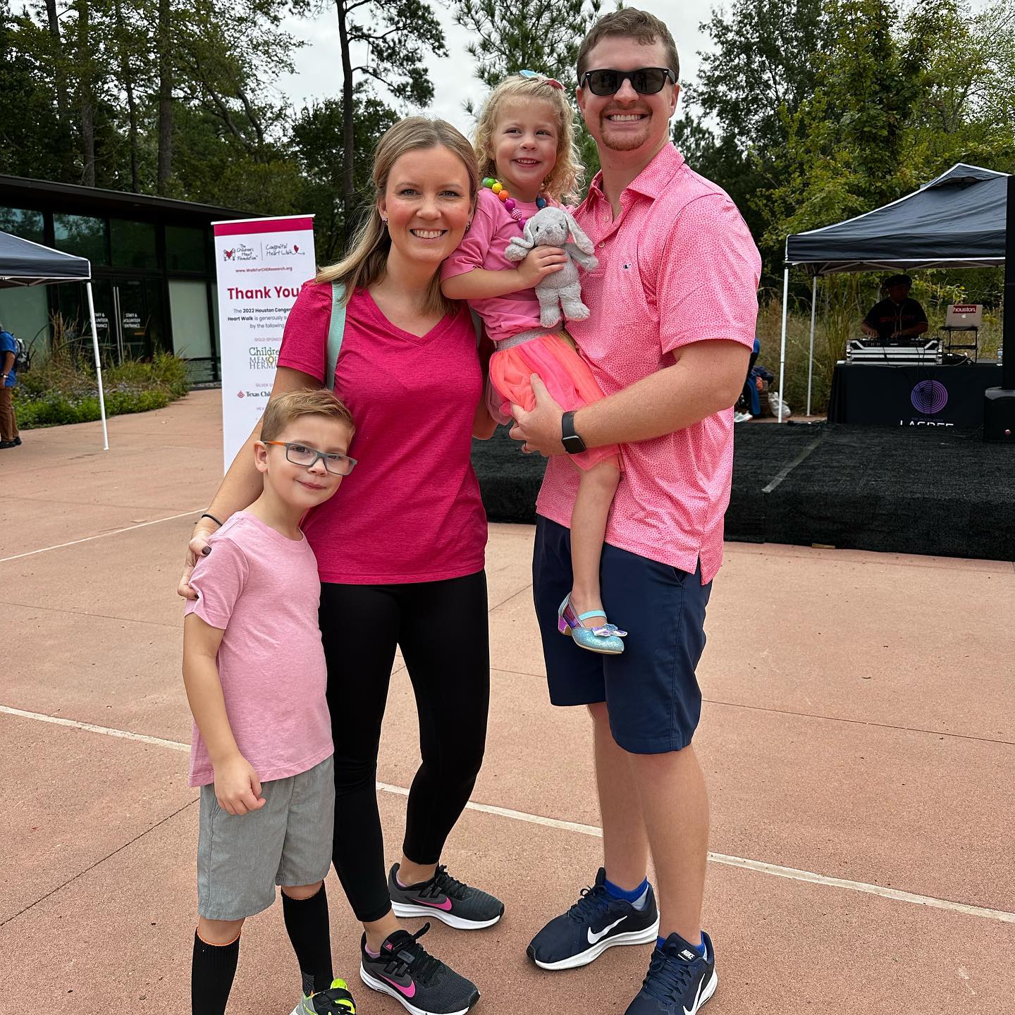 2022 CHF Heart Walk - all PINK for our girl!