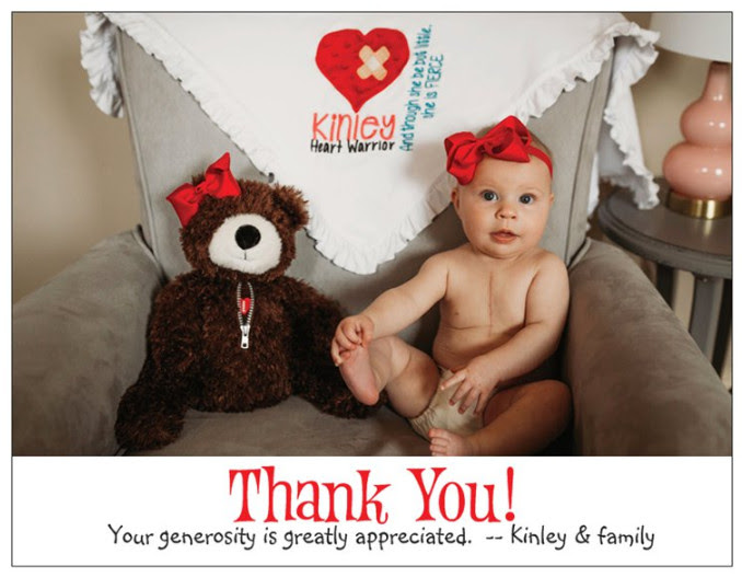 We're incredibly thankful to our healthcare team at Texas Children's Hospital Heart Center and all of our friends and family!