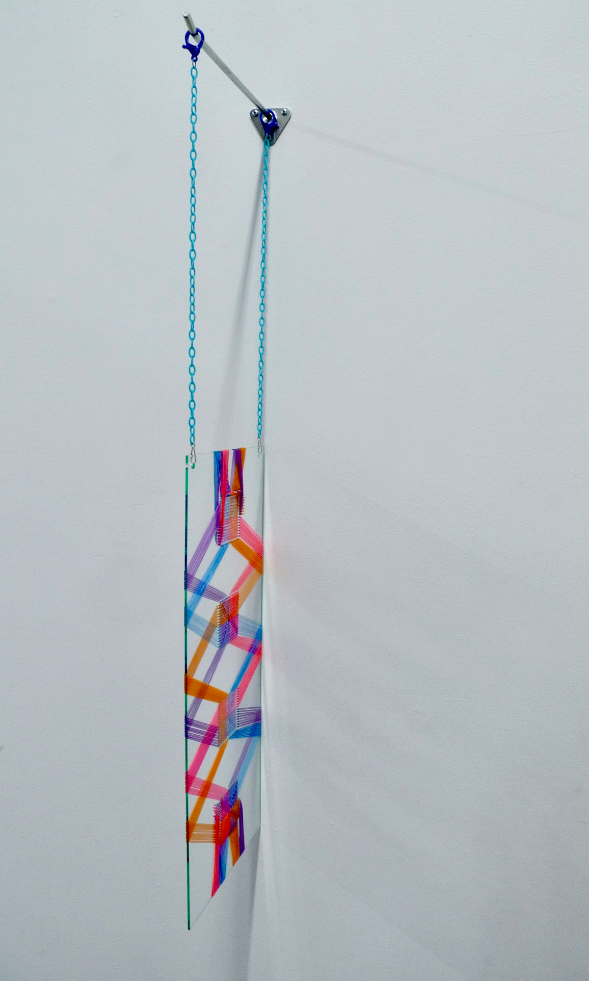 Heather Schulte, Acrylic Weaving Study #2