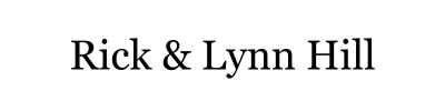 Rick and Lynn Hill
