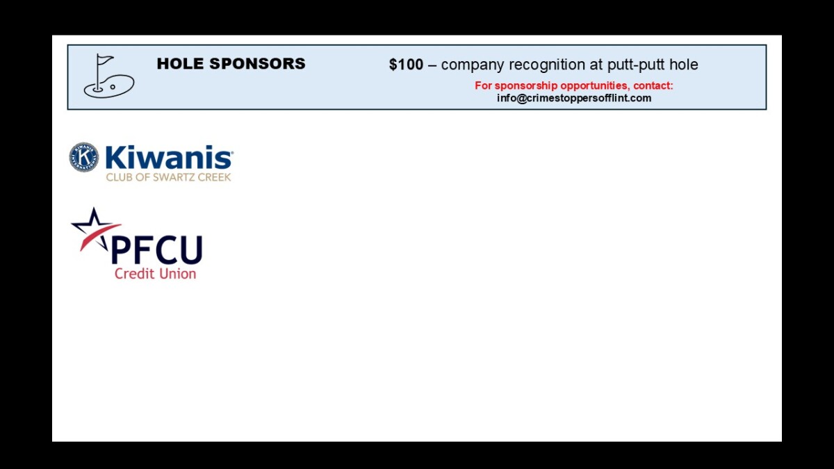 Hole Sponsors