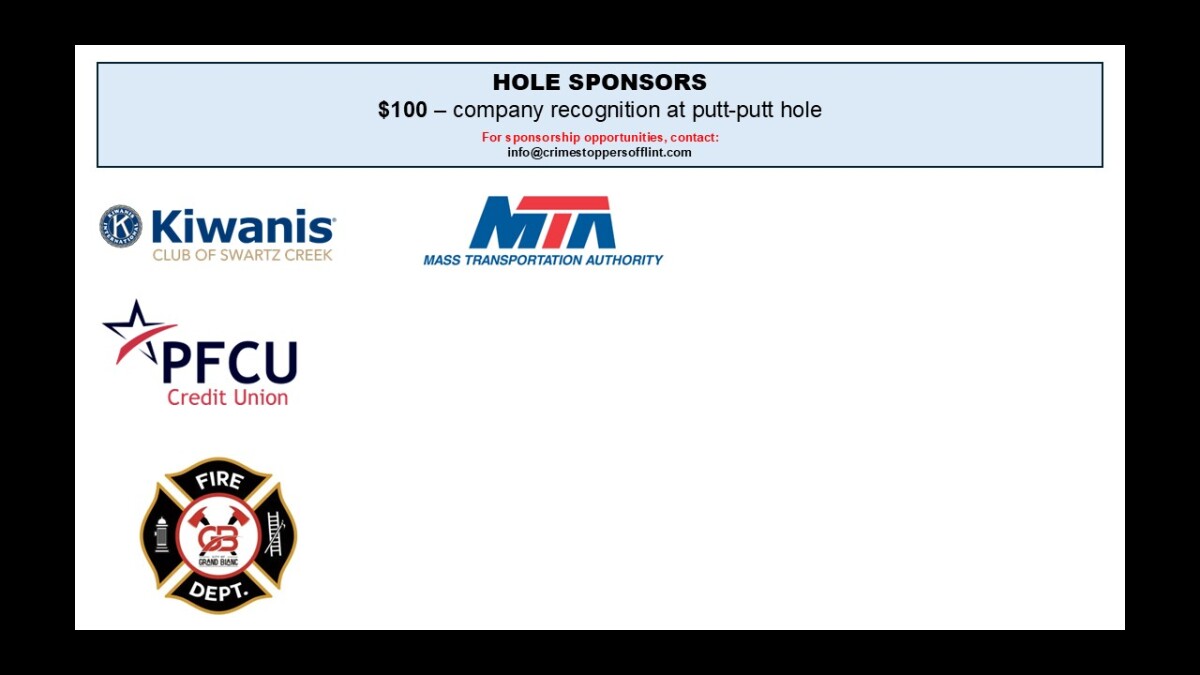 Hole Sponsors