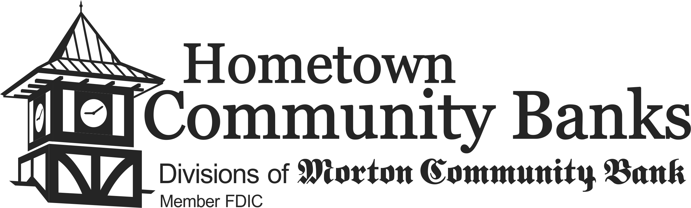 Hometown Community Banks:  Divisions of Morton Community Banks, Member FDIC