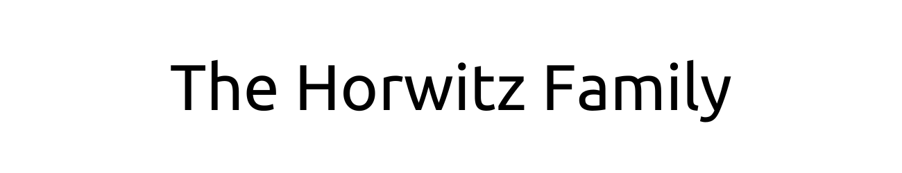 The Horwitz Family