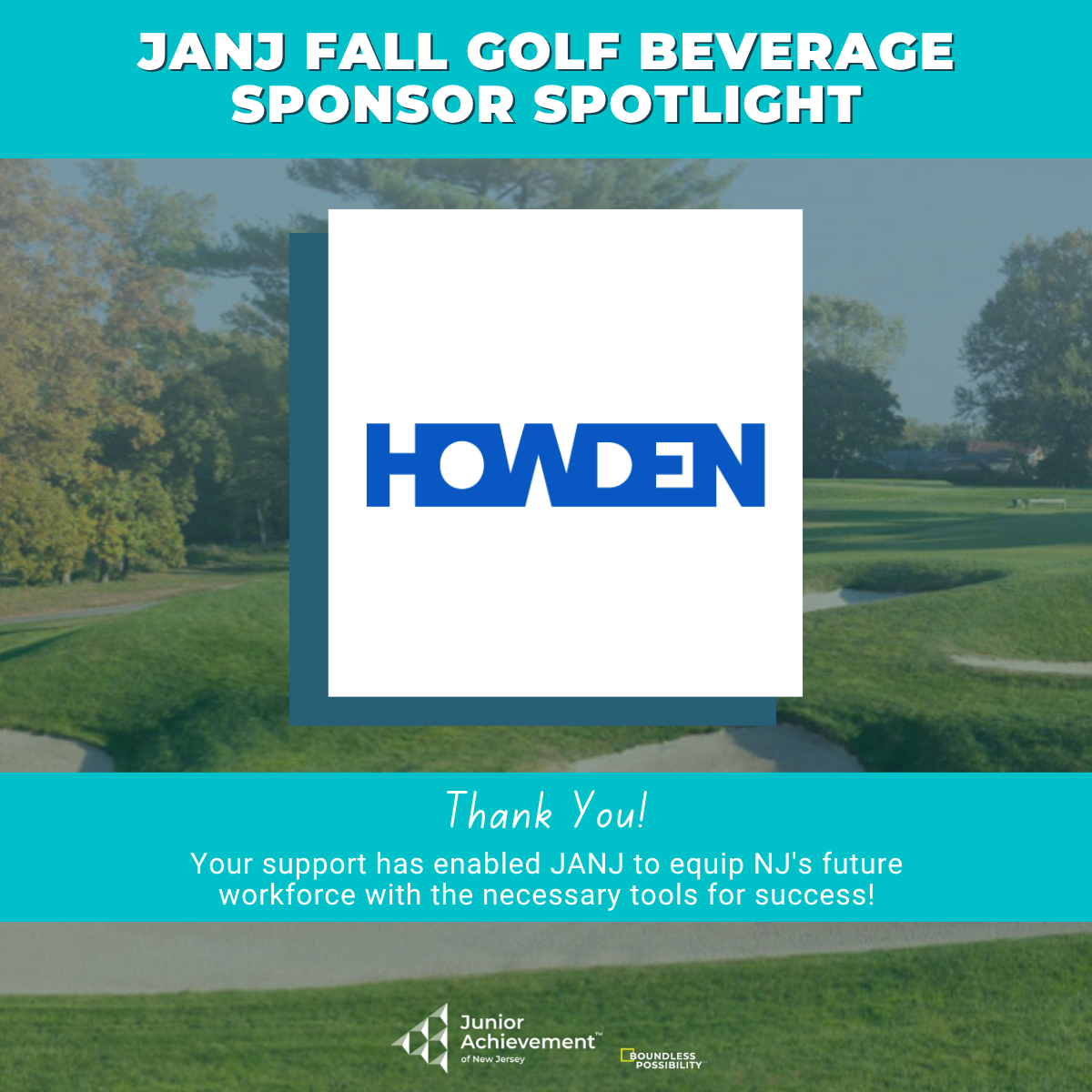 HowdenRe Beverage Sponsor