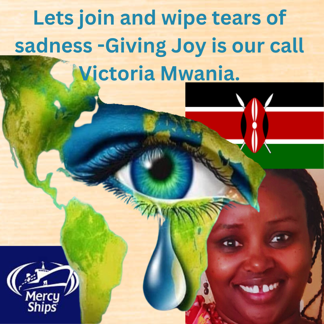 "Wiping away tears and bringing healing to the forgotten."