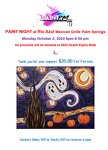 Paint Night at Rio Azul