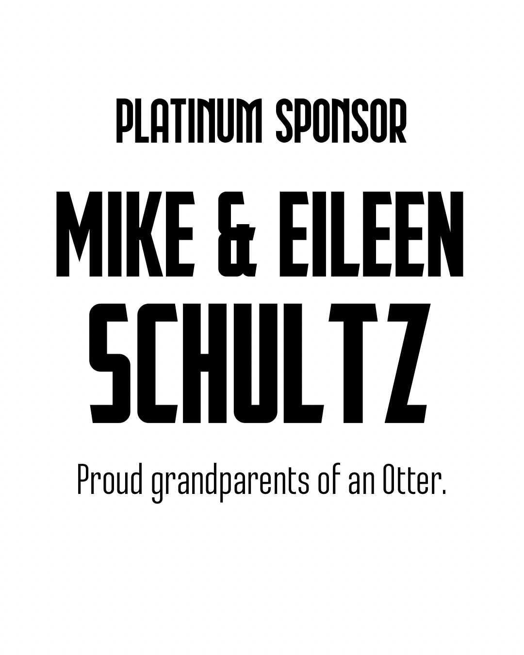 Mike and Eileen Schultz