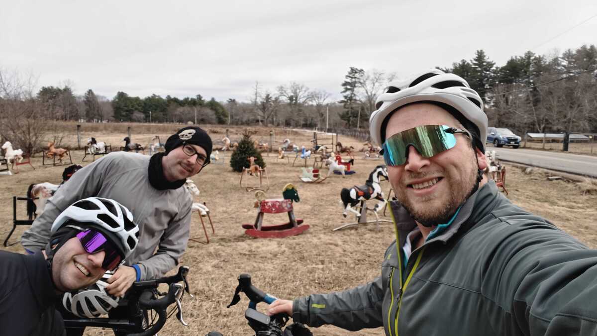Training ride 2: A visit to ponyhenge in Lincoln