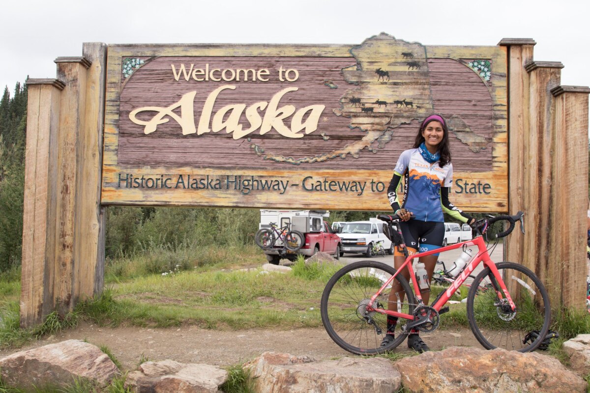8 years ago, first time biking for a cause - and same bike I use today!