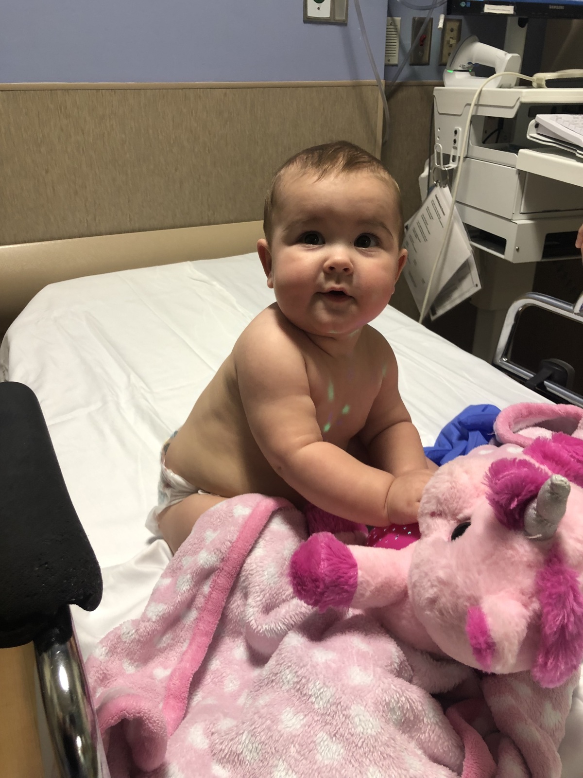 Daisy’s last photo pre scar