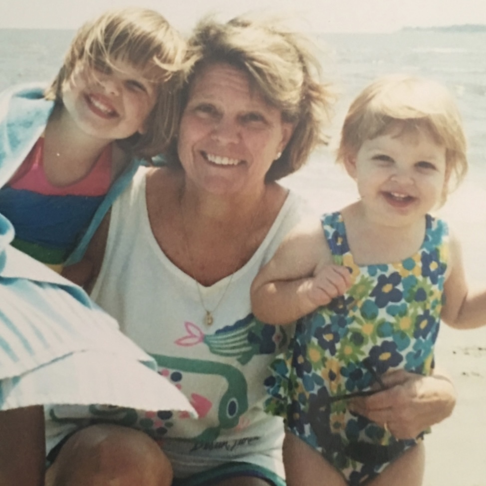 Grandma Lynn with Carrie and Kendall