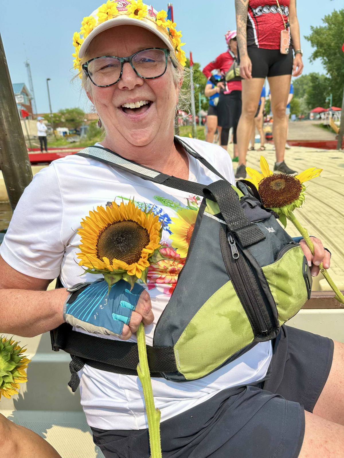 Vicky gets to join the Flower Ceremony