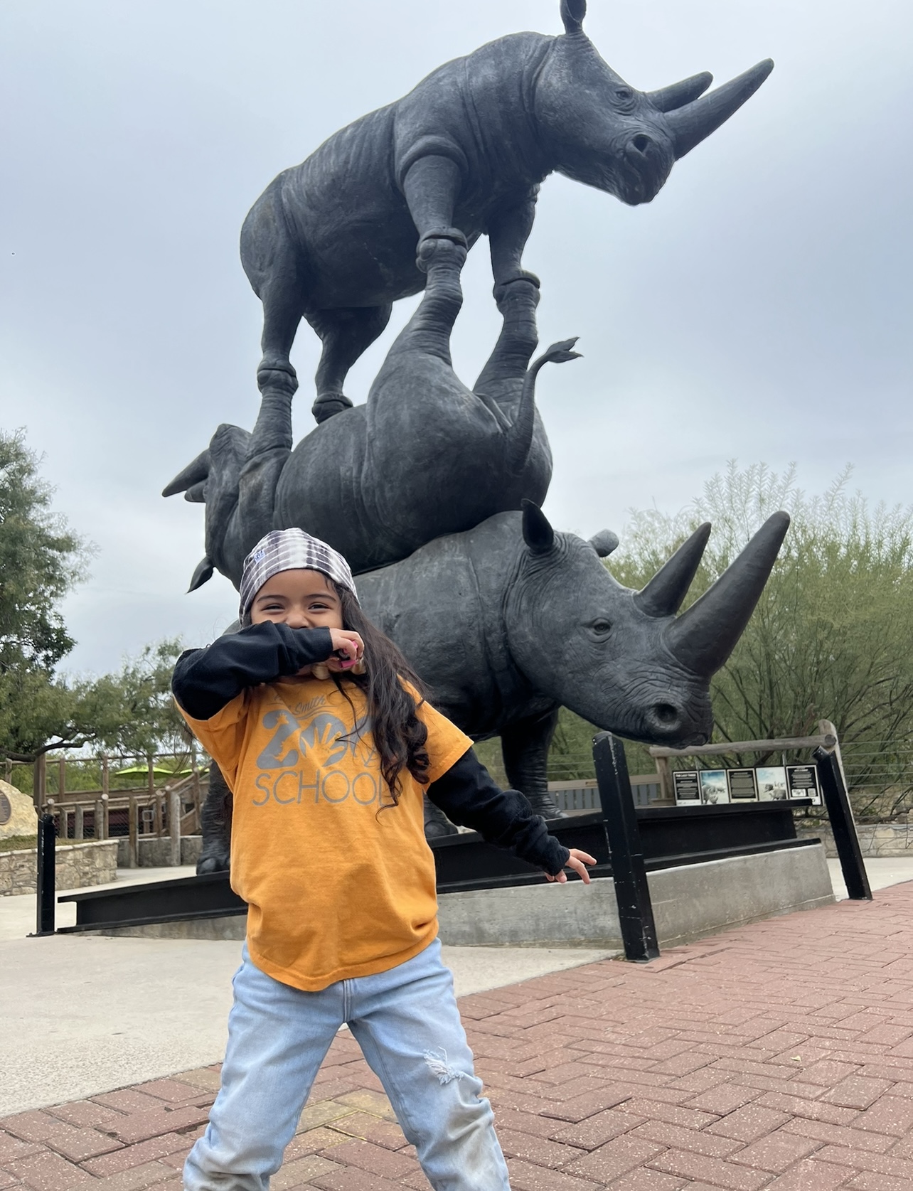 My favorite sculpture in the Zoo!