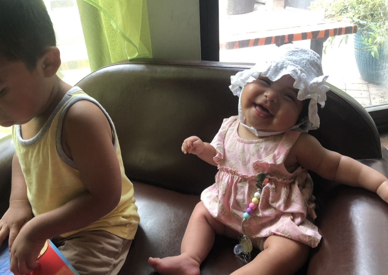 Relaxing in the children’s area before I continued my zoo walk