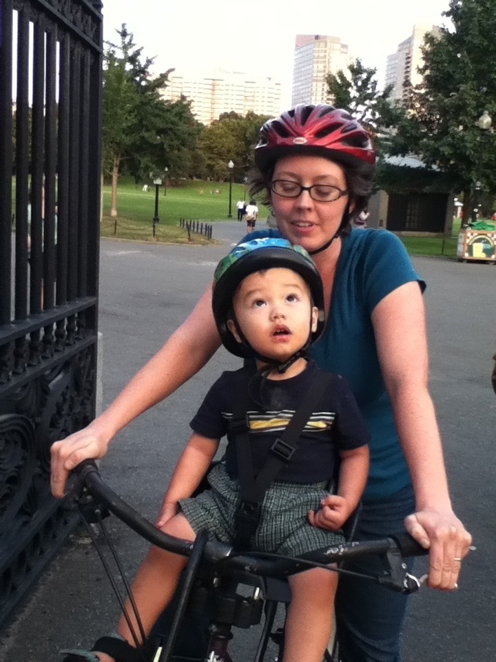 Early biking days