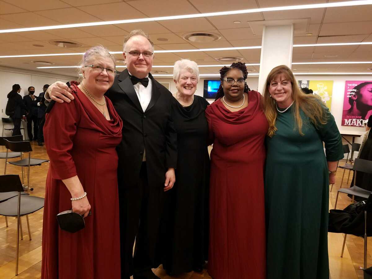 Backstage at Carnegie Hall