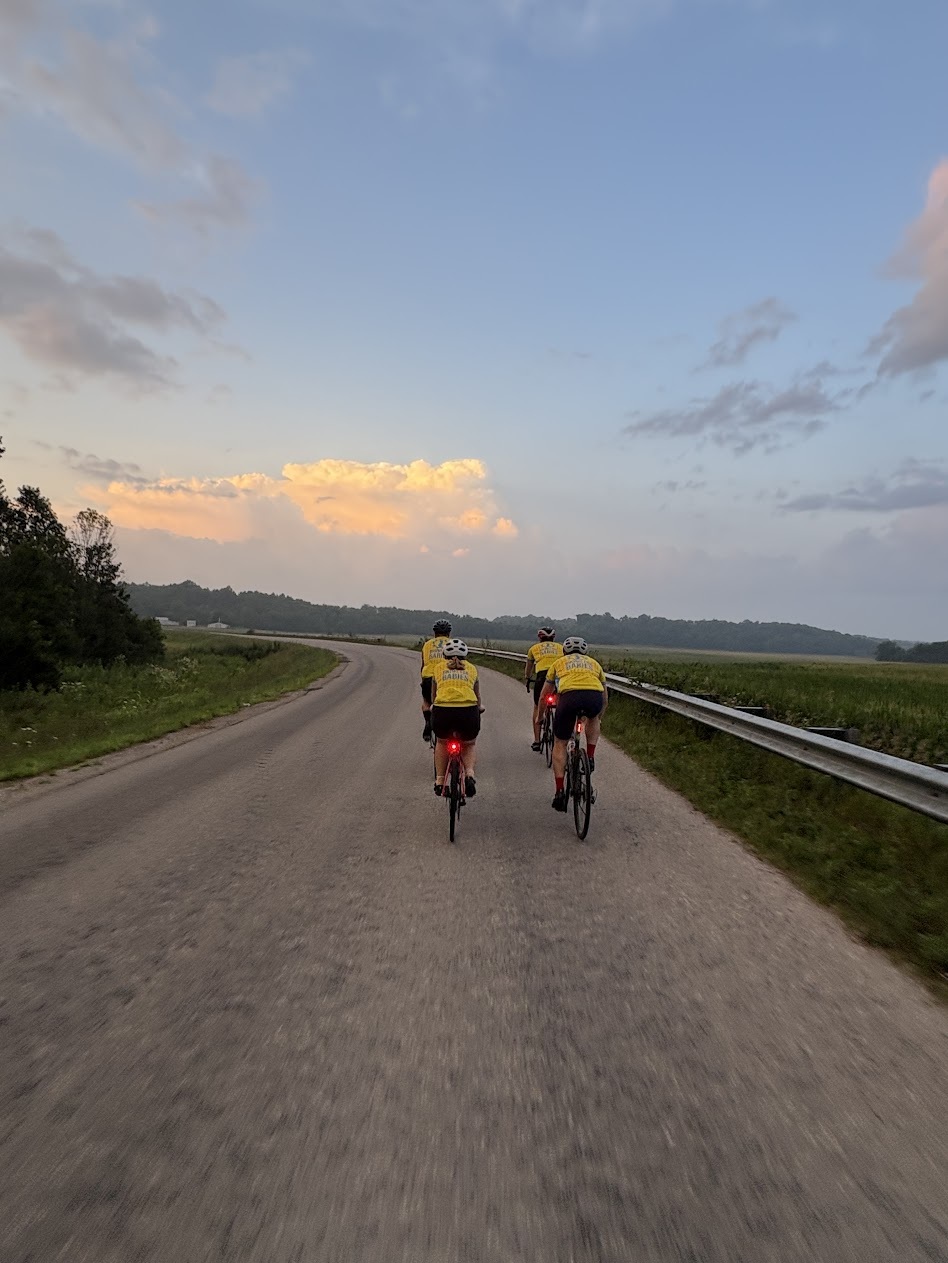 Sunrise on the National Ride
