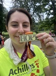 My favorite ever metal - after the Achilles Hope & Possibilities Race in Central Park.