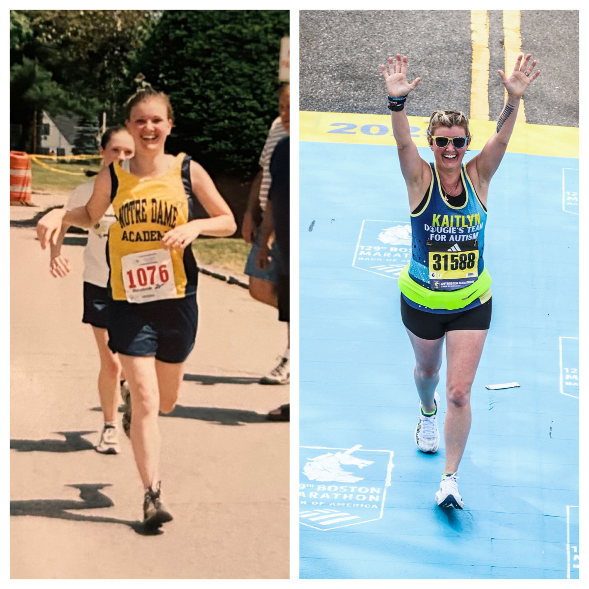 13 year old  me and 41 year old me