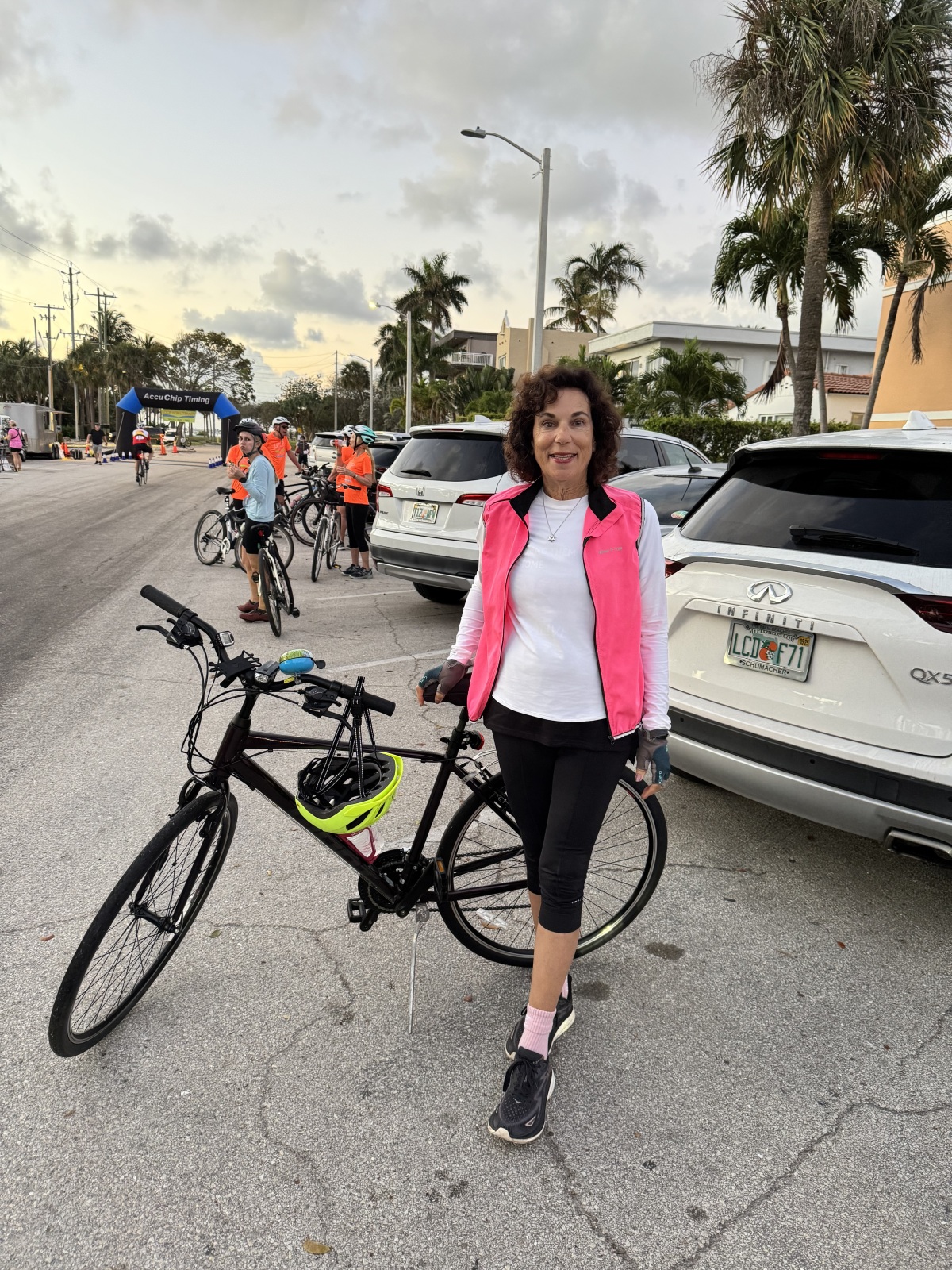 Biking is a wonderful way to feel the rode and be with others