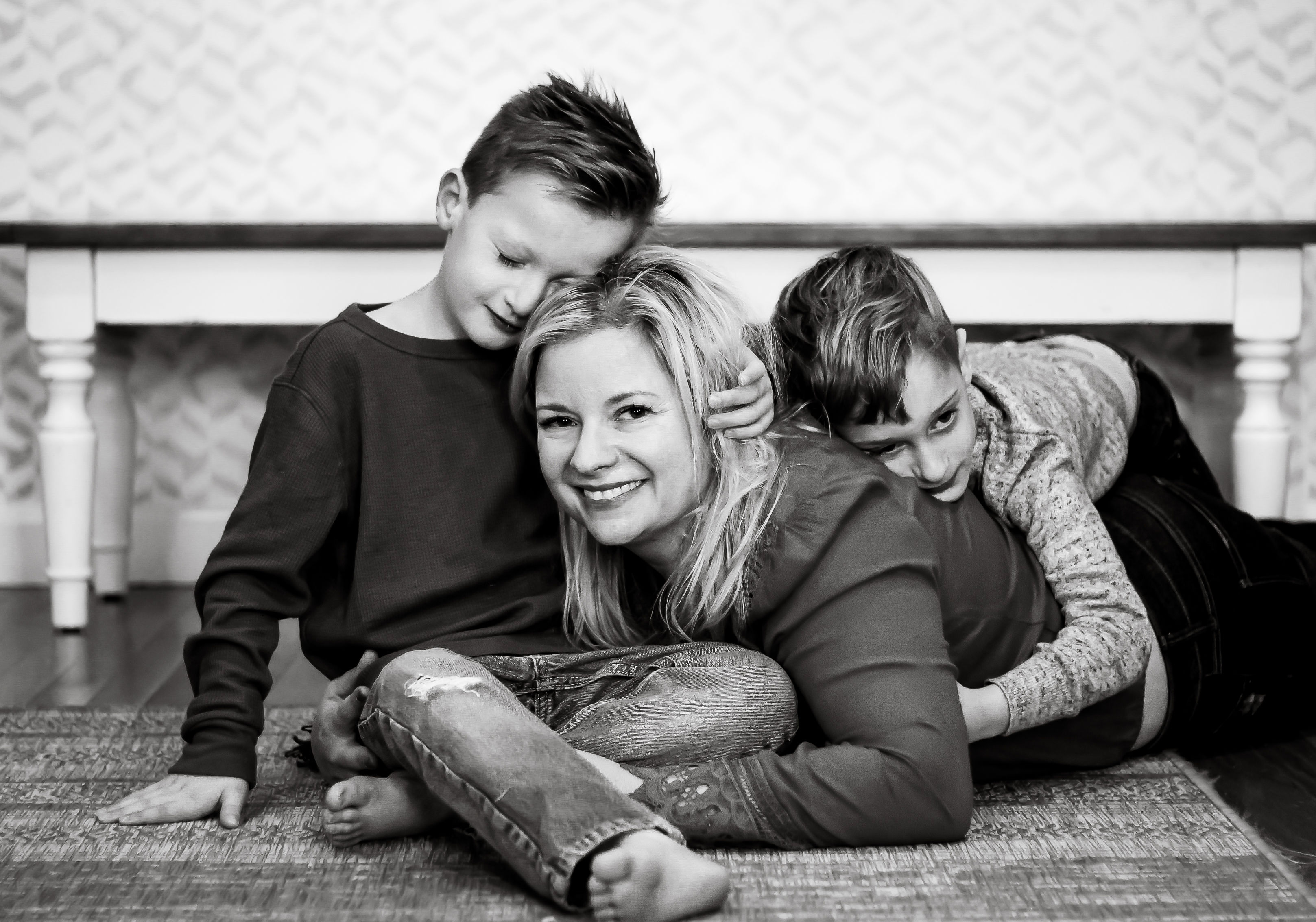 Candice & her boys