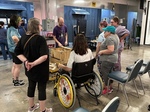 Glassblowing Experience with members from Special Olympics 