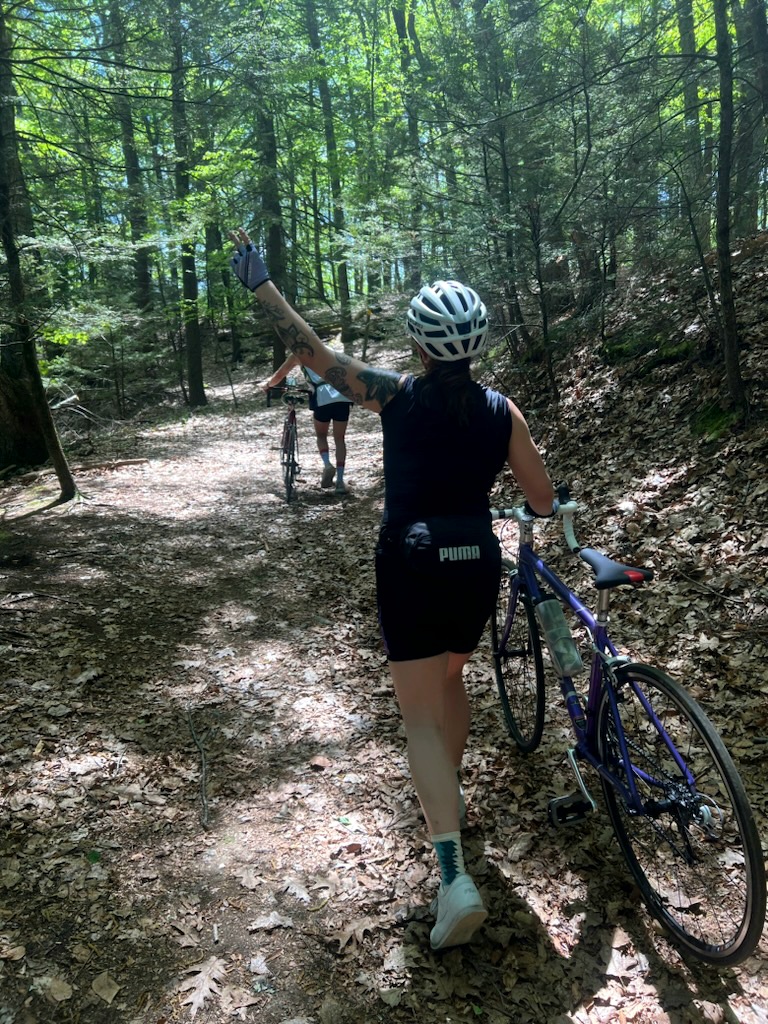 Training Ride in the Woods
