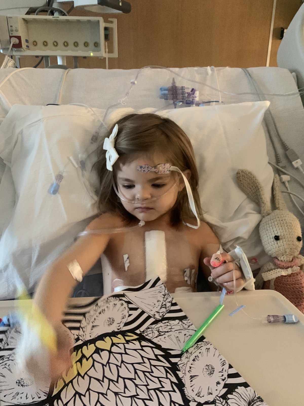 Drawing and recovering from surgery #3!