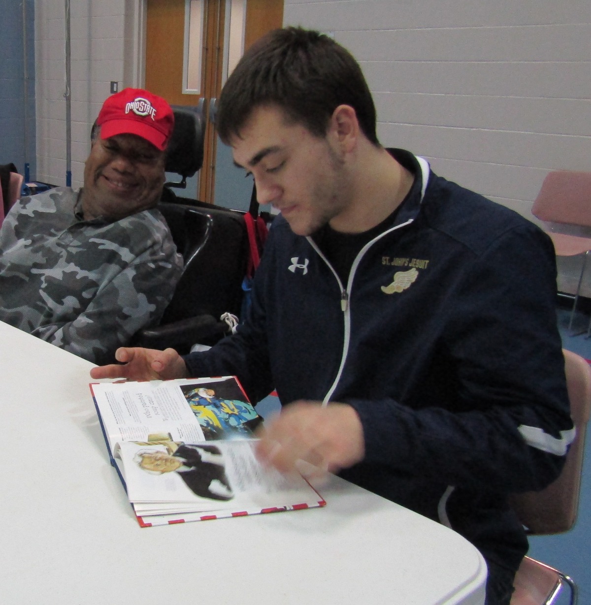 Dawson as a Volunteer