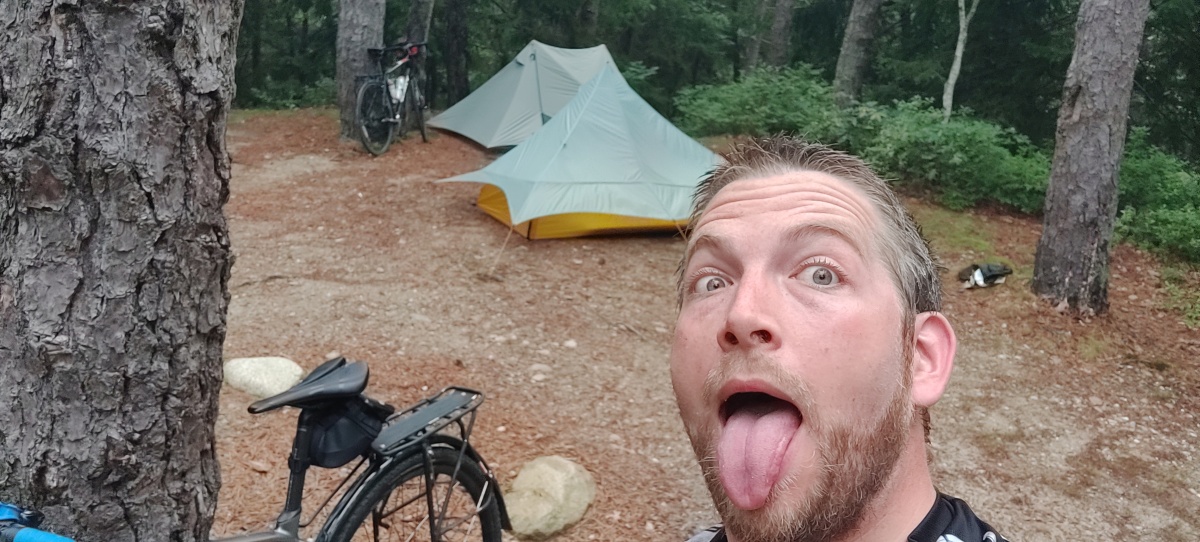 First bikepacking experience