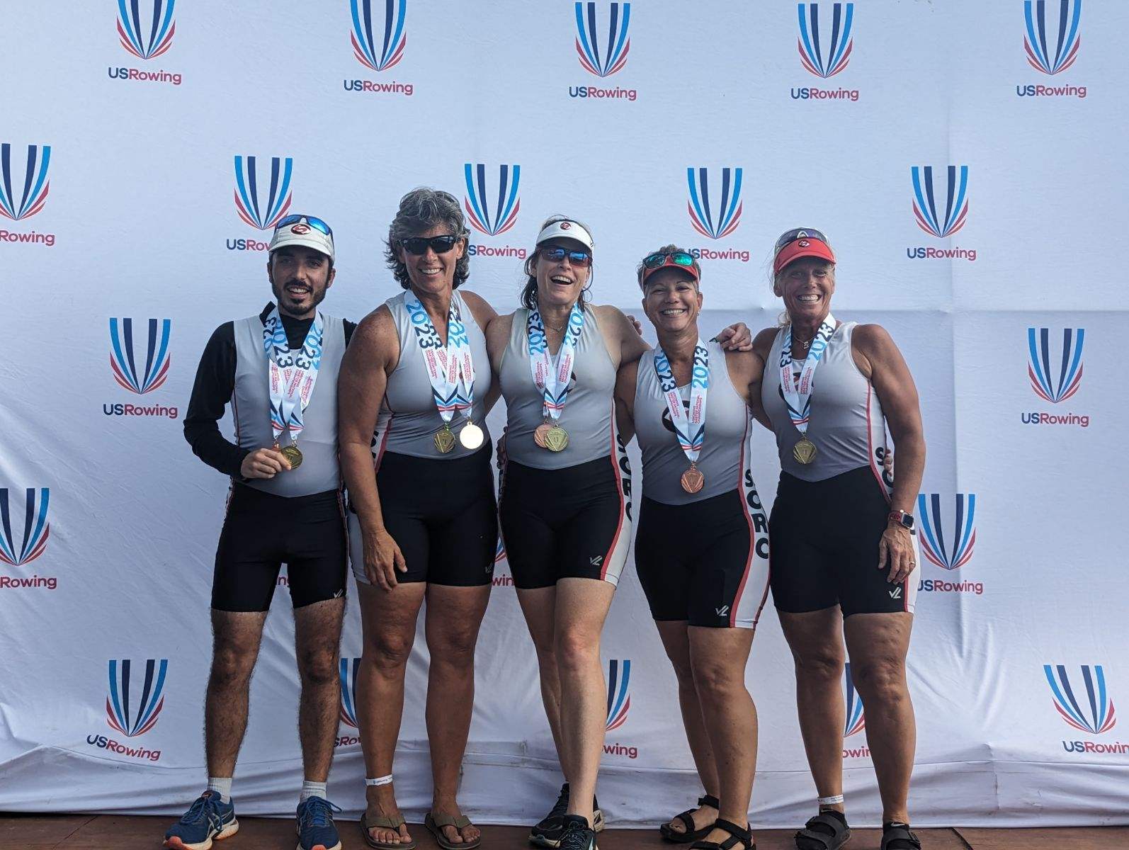 US Rowing Masters Nationals 2023 with Sarasota County Rowing Club (SCRC)