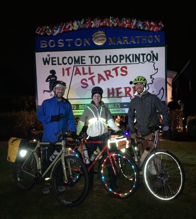 Biking the Boston Marathon (and back)